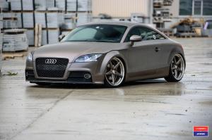 Audi TT Coupe on Vossen Wheels (VWS-3) 2016 года